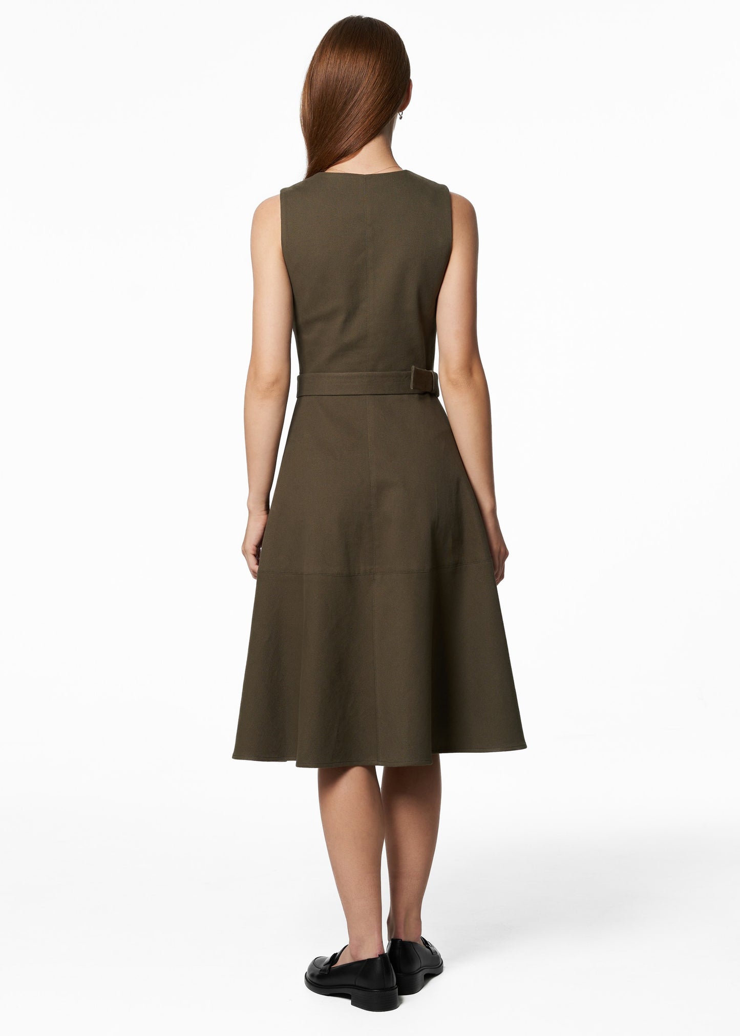 Khaki Breeze Sundress