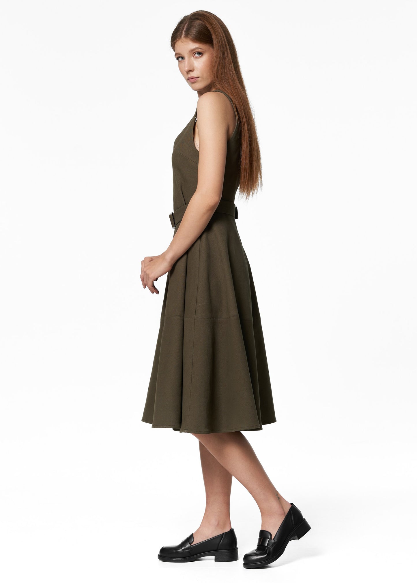 Khaki Breeze Sundress