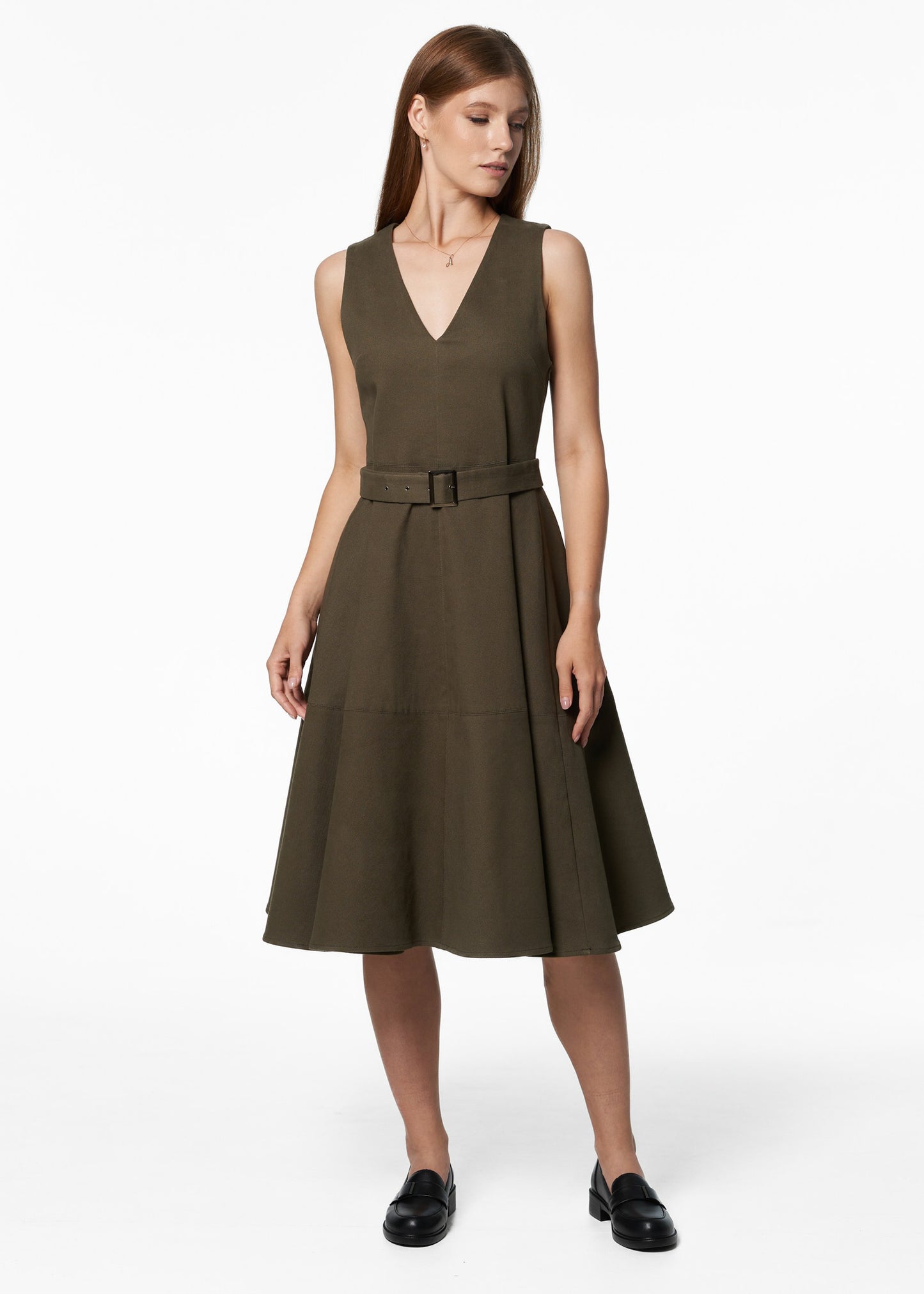 Khaki Breeze Sundress